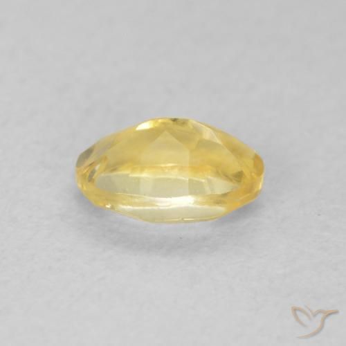9,17 ctw natürlicher Mittelgold Citrin, Oval, VVS-VS