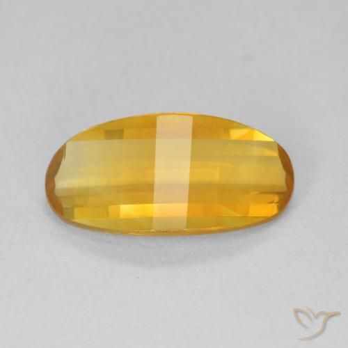 2.48ct Natürlicher Medium Light Orange-Gold Citrin, Oval, VVS