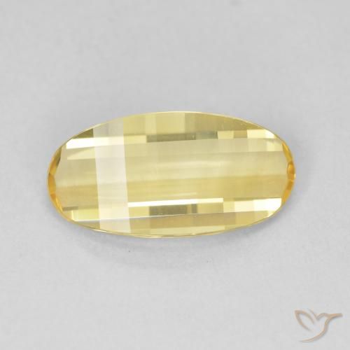2.45ct Natürlicher Toskana Gelb Citrin, Oval, VVS