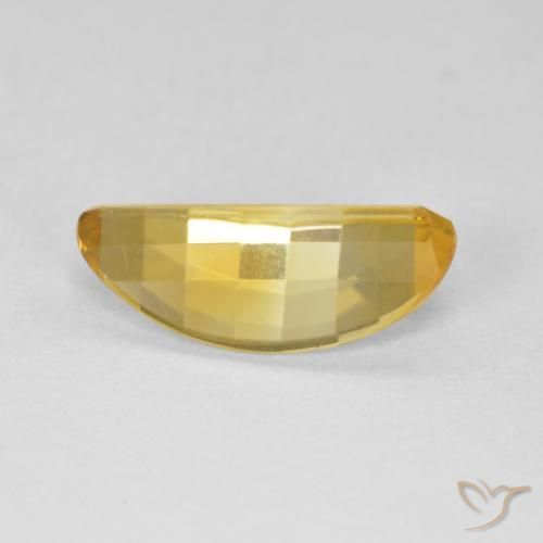 9,17 ctw natürlicher gold-orange Citrin, Oval, VVS