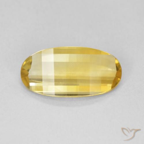 2.33ct Natürlicher gold-orange Citrin, Oval, VVS