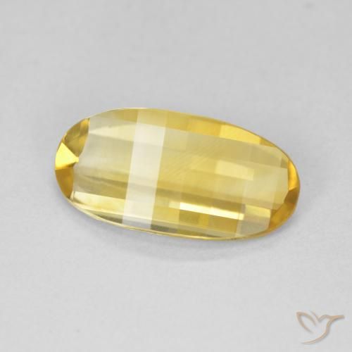 9,17 ctw natürlicher gold-orange Citrin, Oval, VVS