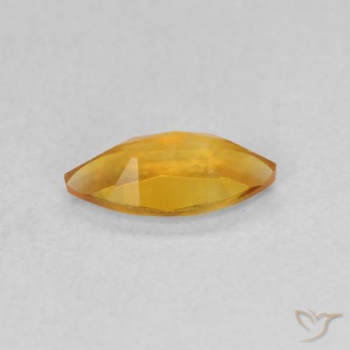 9,17 ctw natürlicher Orange-Gold Citrin, Marquise, VVS-VS