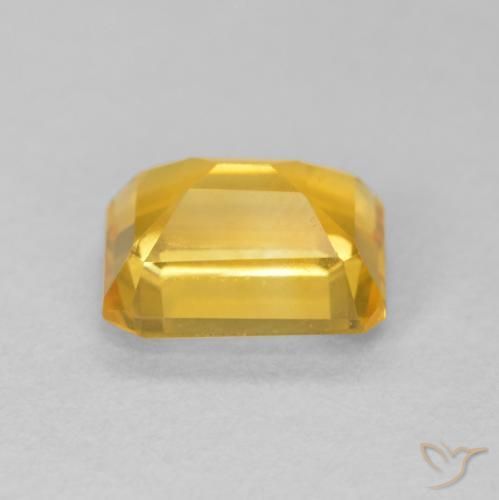 9,17 ctw natürlicher Helles Gold Citrin, Oktagonschliff, VVS-VS