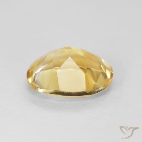 9,17 ctw natürlicher Golden Citrin, Oval, VVS
