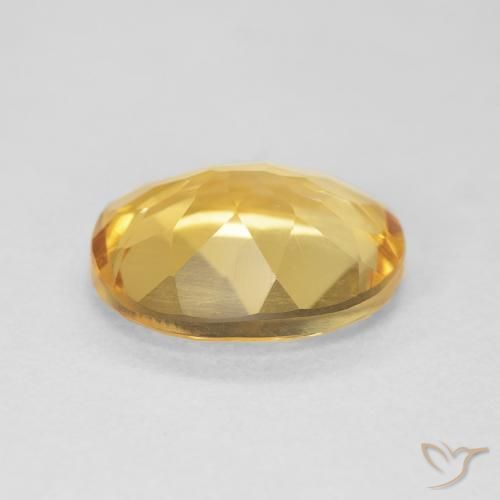 9,17 ctw natürlicher Mittleres Gold Citrin, Oval, VVS-VS