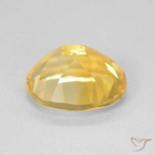 9,17 ctw natürlicher Golden Citrin, Oval, VVS