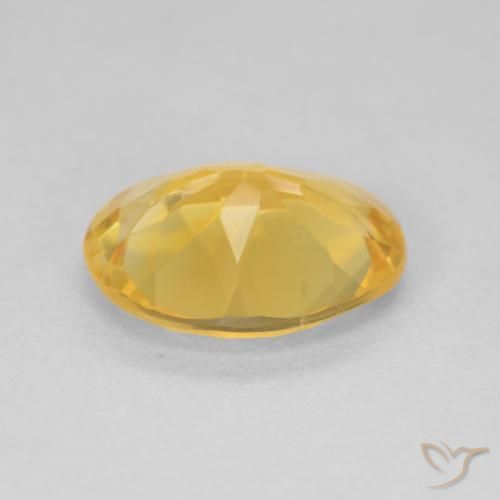 9,17 ctw natürlicher Helles Gold Citrin, Oval, VVS