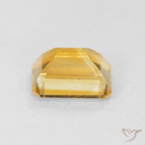 9,17 ctw natürlicher Orange-Gold Citrin, Oktagonschliff, VVS