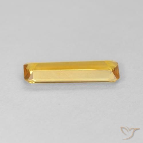 9,17 ctw natürlicher Helles Gold Citrin, Oktagonschliff, VVS