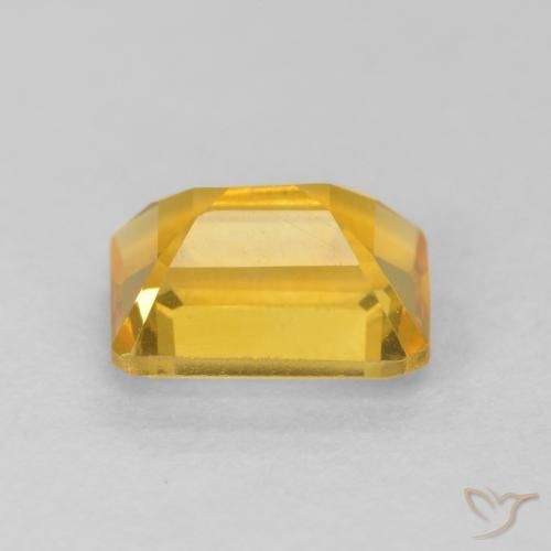 9,17 ctw natürlicher Helles Gold Citrin, Oktagonschliff, VVS