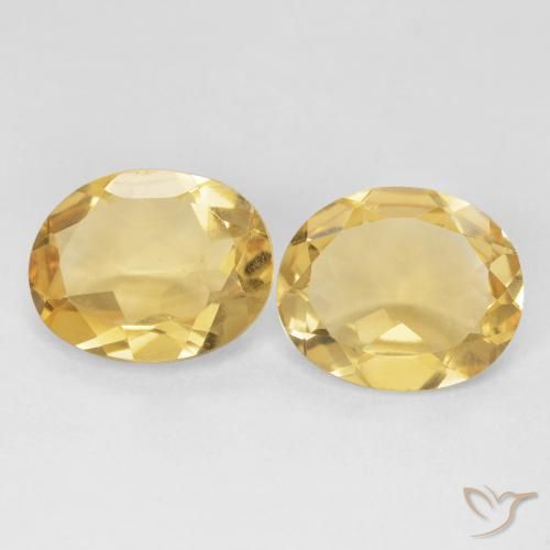 6.64ctw Natürlicher Mittleres Gold Citrin, Oval, VS
