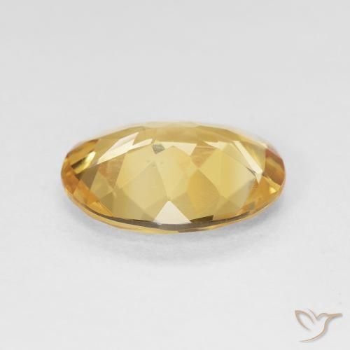 9,17 ctw natürlicher Mittleres Gold Citrin, Oval, VS