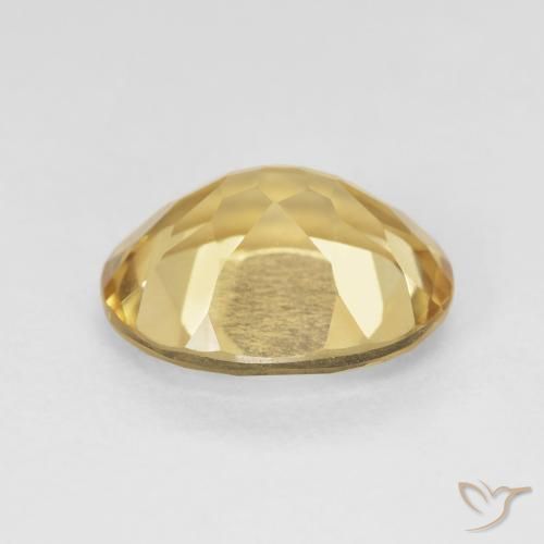 9,17 ctw natürlicher gold-orange Citrin, Oval, VS