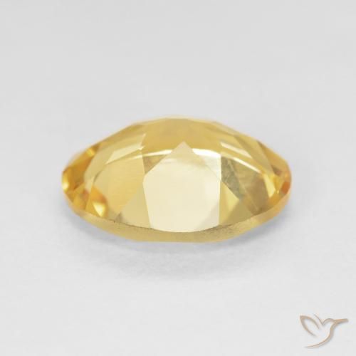 9,17 ctw natürlicher Golden Citrin, Oval, VS