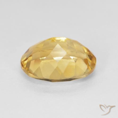 9,17 ctw natürlicher Mittleres Gold Citrin, Oval, VVS