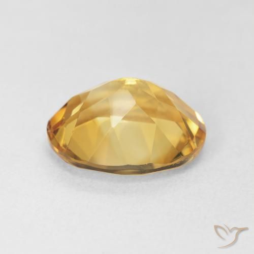 9,17 ctw natürlicher Medium Light-Golden Citrin, Oval, VVS
