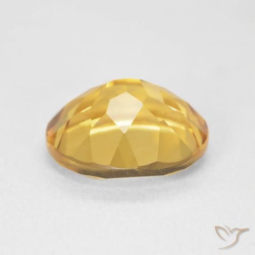 9,17 ctw natürlicher Golden Citrin, Oval, VVS