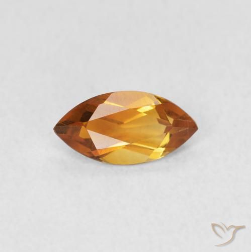 0.47ct Natürlicher Golden Citrin, Marquise, VVS