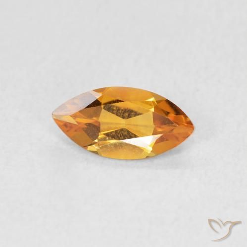 9,17 ctw natürlicher Mittelorange Citrin, Marquise, VVS