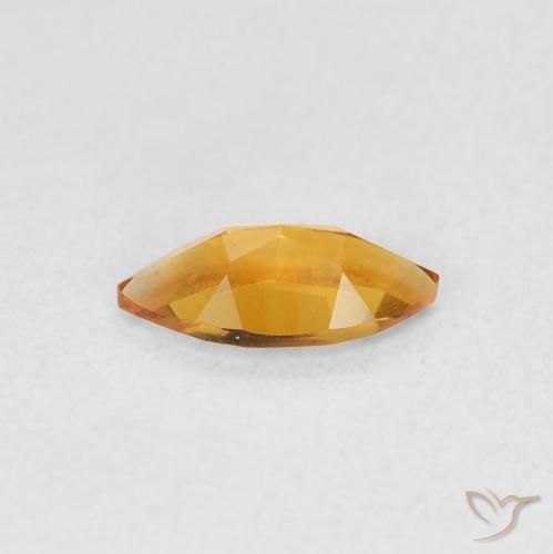 9,17 ctw natürlicher Mittelorange Citrin, Marquise, VVS