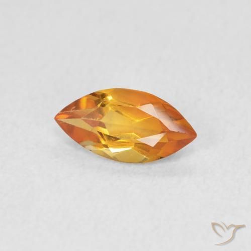 9,17 ctw natürlicher Mittelorange Citrin, Marquise, VVS