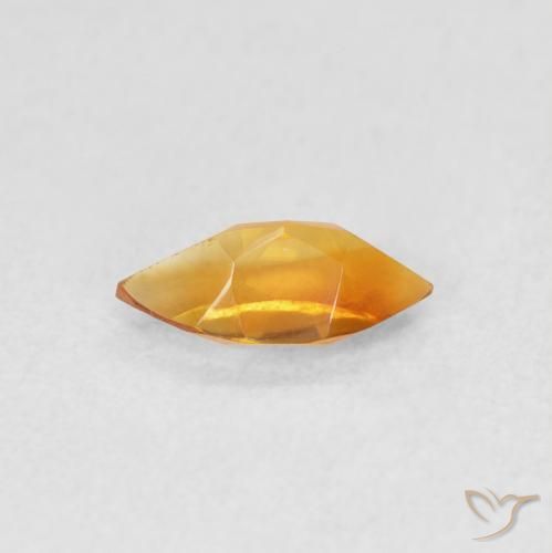 9,17 ctw natürlicher Mittelorange Citrin, Marquise, VVS