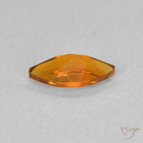 9,17 ctw natürlicher Mittelorange Citrin, Marquise, VVS
