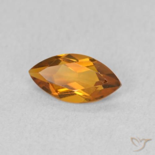 9,17 ctw natürlicher Mittelorange Citrin, Marquise, VVS