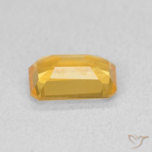 9,17 ctw natürlicher Mittelgold Citrin, Oktagonschliff, VVS-VS