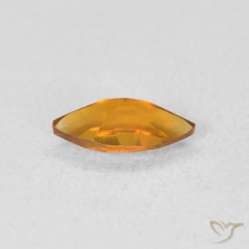9,17 ctw natürlicher Medium Light-Golden Citrin, Marquise, VVS-VS