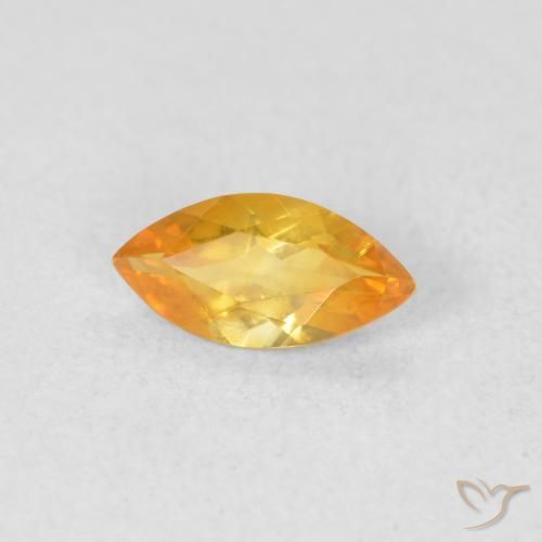 9,17 ctw natürlicher Mittelgold Citrin, Marquise, VVS-VS