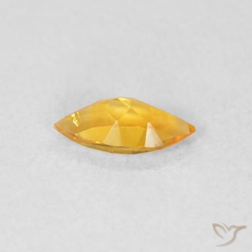 9,17 ctw natürlicher Mittelgold Citrin, Marquise, VVS-VS