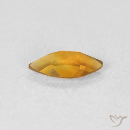 9,17 ctw natürlicher Orange-Gold Citrin, Marquise, VVS-VS