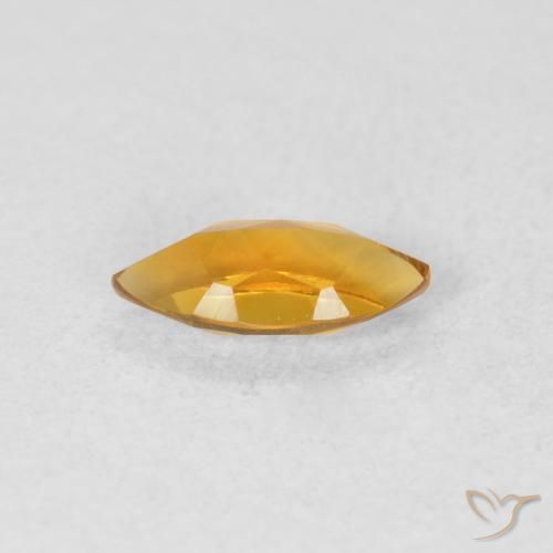 9,17 ctw natürlicher Orange-Gold Citrin, Marquise, VVS-VS