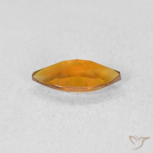 9,17 ctw natürlicher Mittel Orange-Gold Citrin, Marquise, VVS-VS