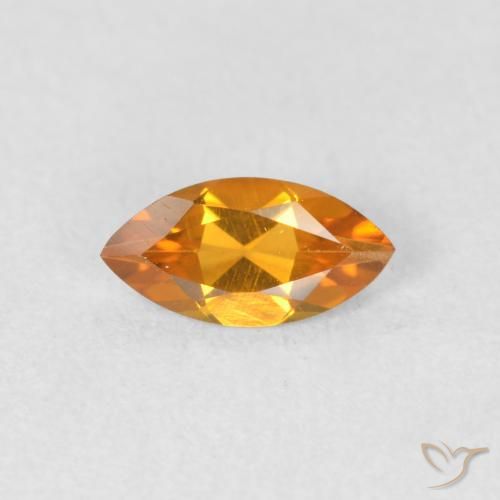 0.48ct Natürlicher Golden Citrin, Marquise, VVS-VS