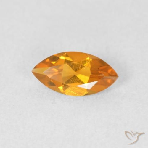 9,17 ctw natürlicher Golden Citrin, Marquise, VVS-VS