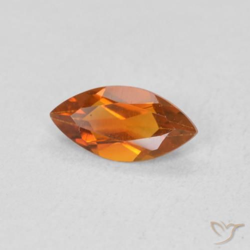 9,17 ctw natürlicher Erdiges Orange Citrin, Marquise, VS