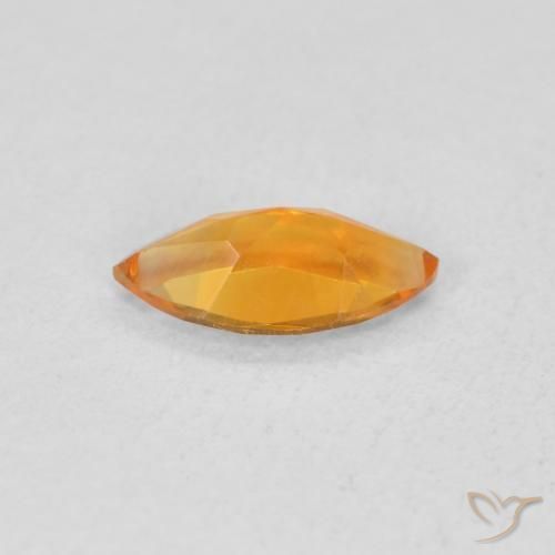 9,17 ctw natürlicher Aprikose Orange Citrin, Marquise, VS