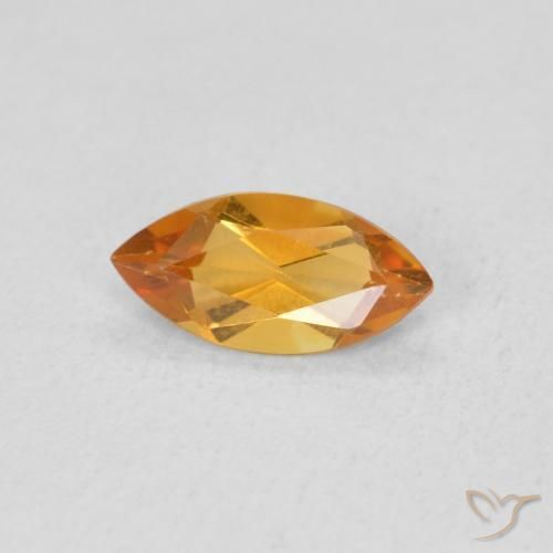 9,17 ctw natürlicher Mittelorange Citrin, Marquise, VS