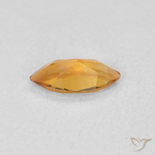 9,17 ctw natürlicher Mittelorange Citrin, Marquise, VS