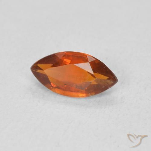 9,17 ctw natürlicher Feuerorange Citrin, Marquise, VVS-VS