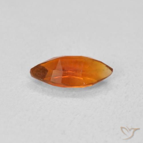 9,17 ctw natürlicher Feuerorange Citrin, Marquise, VVS-VS
