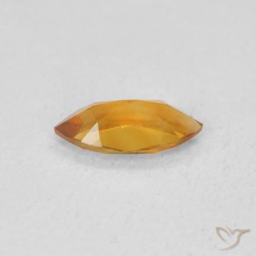 9,17 ctw natürlicher Aprikose Orange Citrin, Marquise, VS