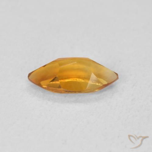 9,17 ctw natürlicher Mittelorange Citrin, Marquise, VVS-VS