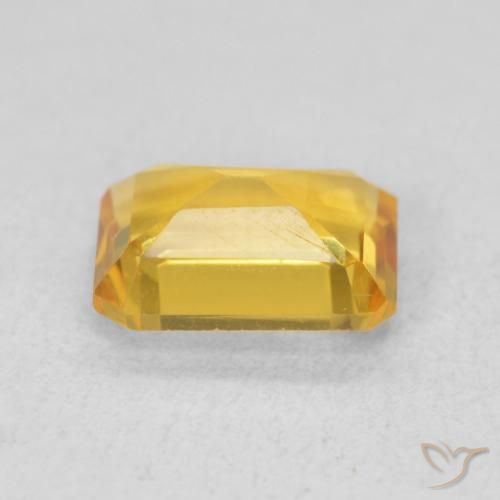 9,17 ctw natürlicher Mittleres Gold Citrin, Oktagonschliff, VVS