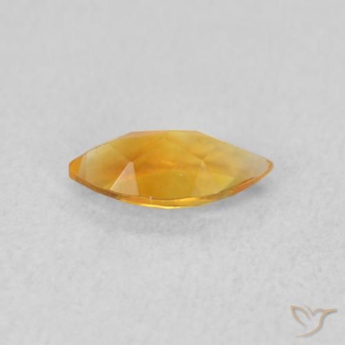9,17 ctw natürlicher Mittelorange Citrin, Marquise, VVS-VS