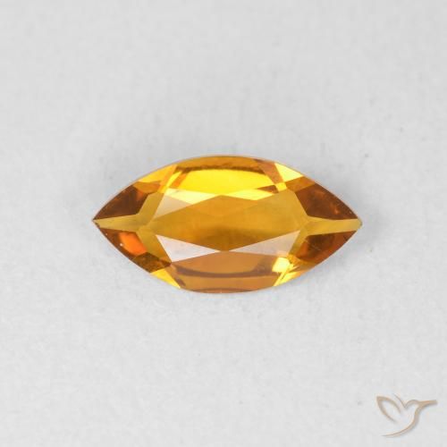 0.45ct Natürlicher Golden Citrin, Marquise, VVS