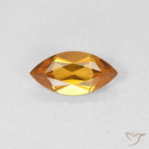 0.48ct Natürlicher Golden Citrin, Marquise, VVS